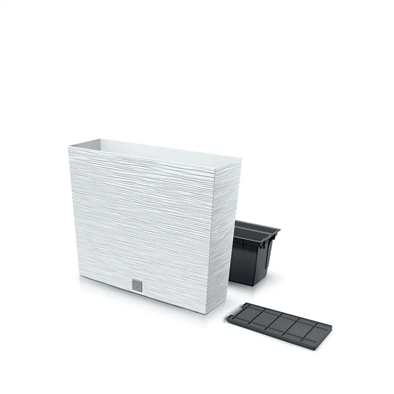 Veilige Betaling Bloemenbak FURU CASE TOWER - wit Prosperplast DFC600T-S449