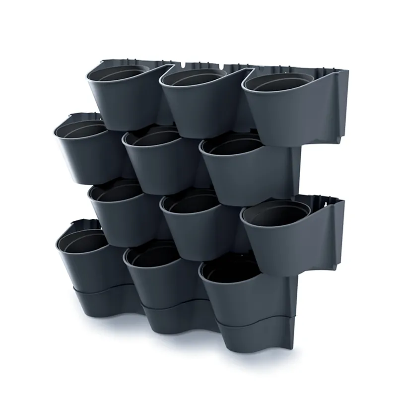 Ogród wertykalny wiszący- CASCADE WALL - antracyt Prosperplast IO2W600W-S433 Actieprijs