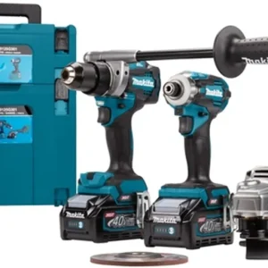 40V elektrisch gereedschapset Makita XGT DK0125G301 2x4.0Ah Weekendaanbieding