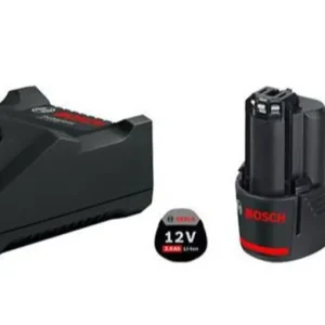 2 X accu GBA 12V 3,0Ah en oplader GAL 12V-40 Bosch 1600A019RD Voordeelprijs