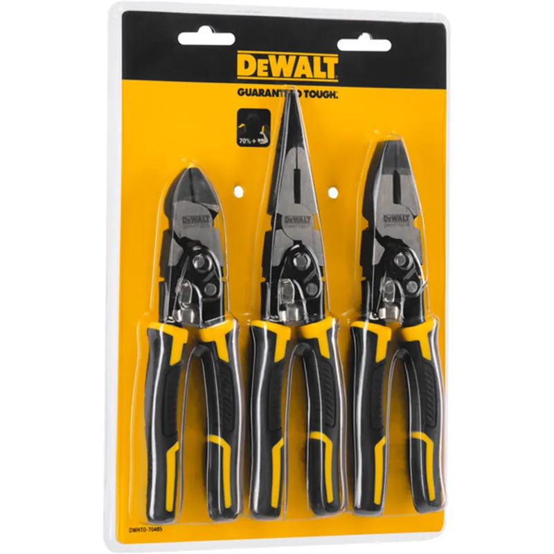 3-delige universele tangenset DeWalt DWHT0-70485 Handgemaakt